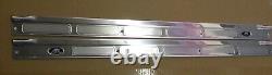 1970-72 TRANS AM & CAMARO BODY / DOOR SILL PLATE SET With CORRECT BLACK RIVETS