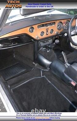 Carpet Set Handmade to Order Auto Velour Ford Cortina Mk1 & Mk2