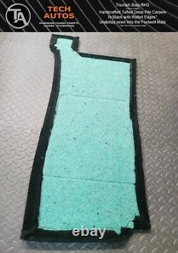Carpet Set Handmade to Order Tufted Deep Pile Triumph Stag with Option Pack