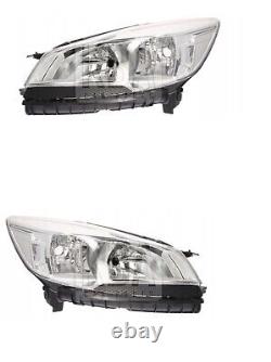 Fit Ford Kuga 2012-2017 With Chrome Inner Headlamp Left + Right Both Side Set