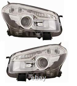 Fits Nissan Qashqai J10 2010-2013 Headlight Headlamp Pair Set Both Right & Left