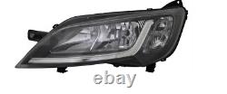 Fits Peugeot Boxer 2014-2024 Black Headlight Headlamp Set Pair Both Right Left