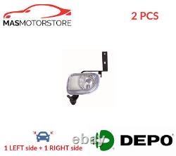 Fog Light Lamp Pair Depo 373-2007r-uq 2pcs I New Oe Replacement