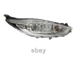 Ford Fiesta 2012 2016 Front Chrome Headlamp Drl Led Left & Right Both Side