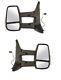 Ford Transit 2014-2019 Door Wing Mirror Long Arm Left + Right Both Side Set