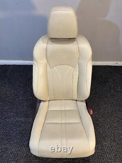 Lexus Rx450h Mk4 16-22 Electric Heated Cream Leather Seats Front Both Side