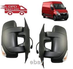 Vauxhall Movano Door Wing Mirror Electric Heated 2010-2020 Left & Right Set Both