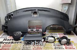 Ensemble de kit de coussin gonflable et de ceintures de sécurité pour tableau de bord Lexus Ct 200h 2014-19 avec ceintures des deux côtés
